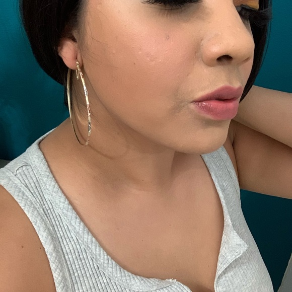 💎❣️THREE TONES HOOPS❣️💎 - Picture 3 of 9